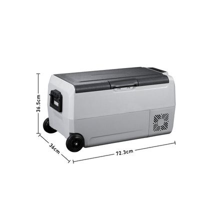36L Portable Car Compressor Refrigerator for Camping Road Trip
