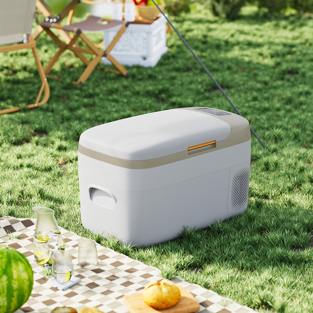 23L Portable Car Refrigerator with Display Screen