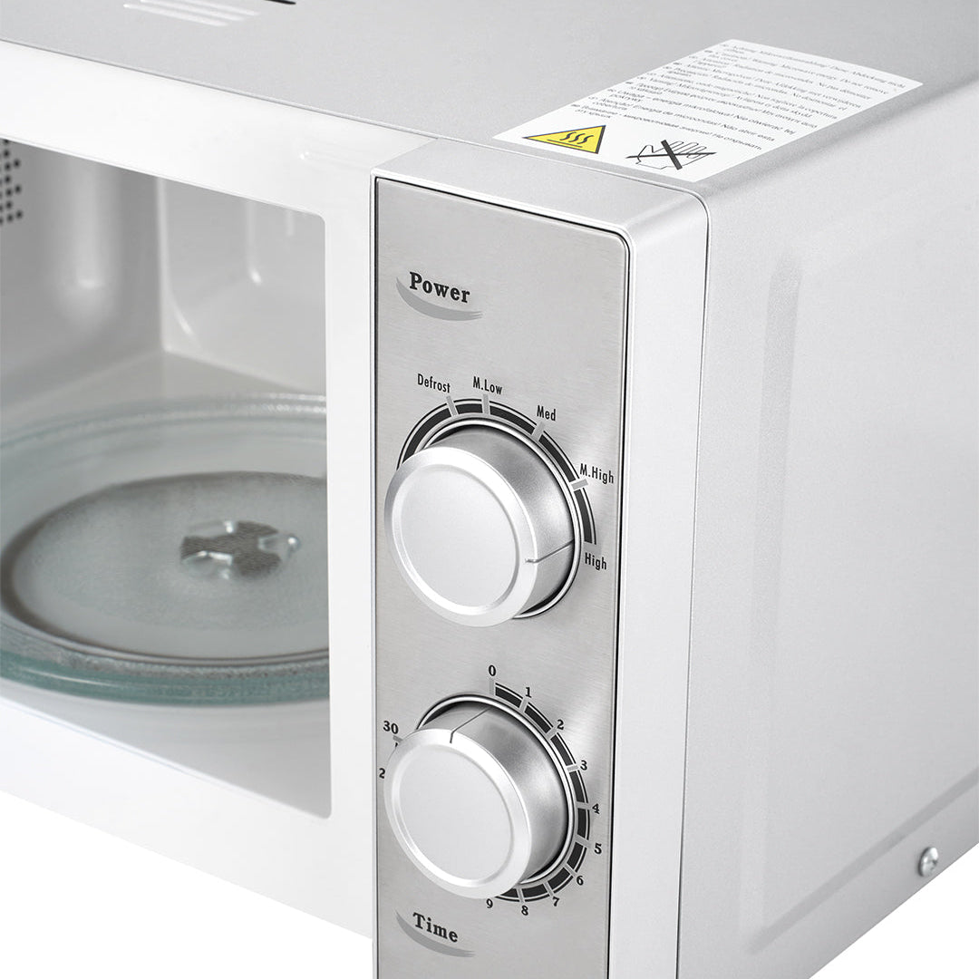 CMW20MSS-DX 20L Countertop Microwave | 700W Compact Design with 6 Cooking Levels