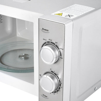 CMW20MSS-DX 20L Countertop Microwave | 700W Compact Design with 6 Cooking Levels