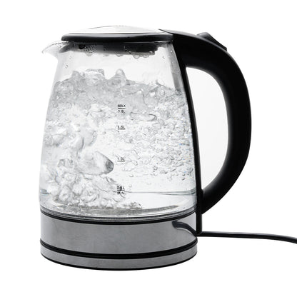 Fast Boil 1.8L Electric Kettle with Auto Shut-Off and Boil-Dry Protection