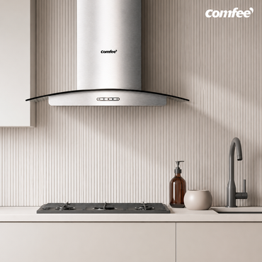 60cm Chimney Cooker Range Hood Kitchen Extractor with 3-Speed Modes