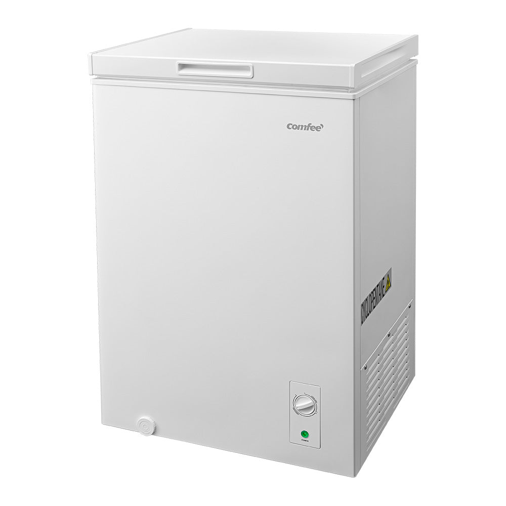 99L Freestanding Chest Freezer with Knob Temperature Control