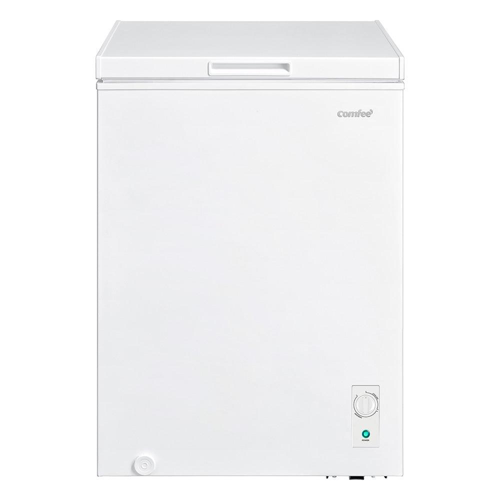 99L Freestanding Chest Freezer with Knob Temperature Control