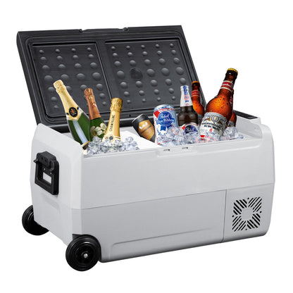 36L Portable Car Compressor Refrigerator for Camping Road Trip