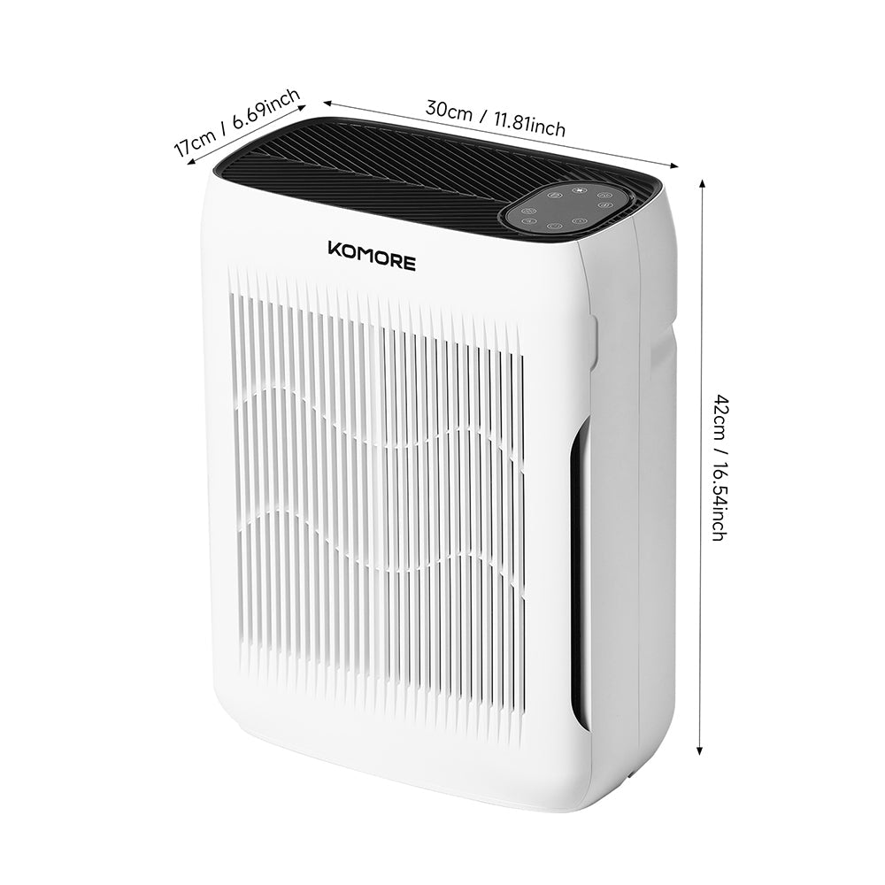 Air Purifier 280m³/h CADR with Sleep Auto Mode