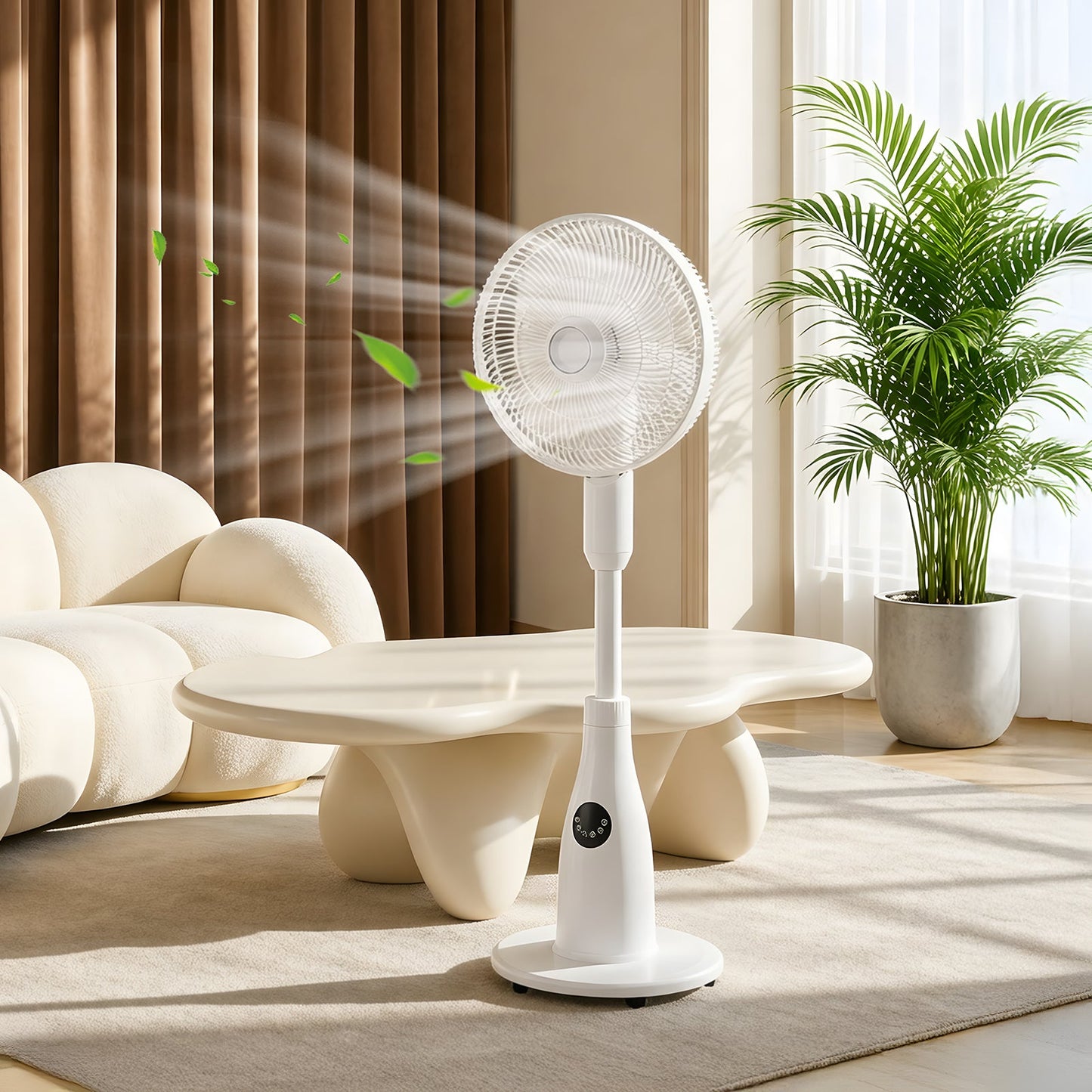 2L Misting Spray Pedestal Fan with Remote Control