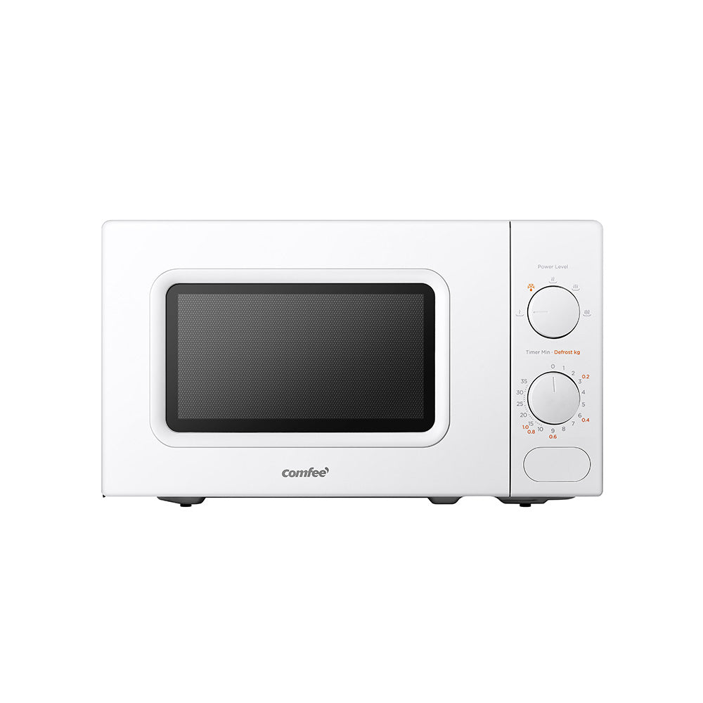 700W 20L Countertop Microwave Oven with Dual Knob