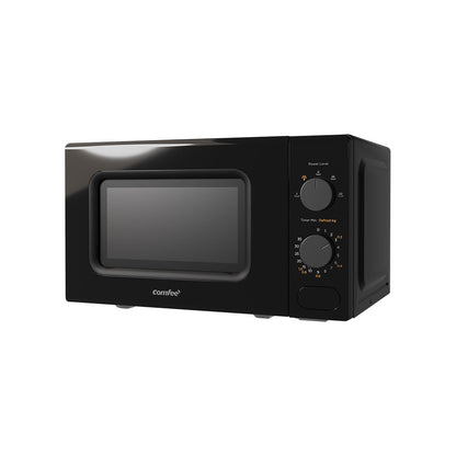 700W 20L Countertop Microwave Oven with Dual Knob