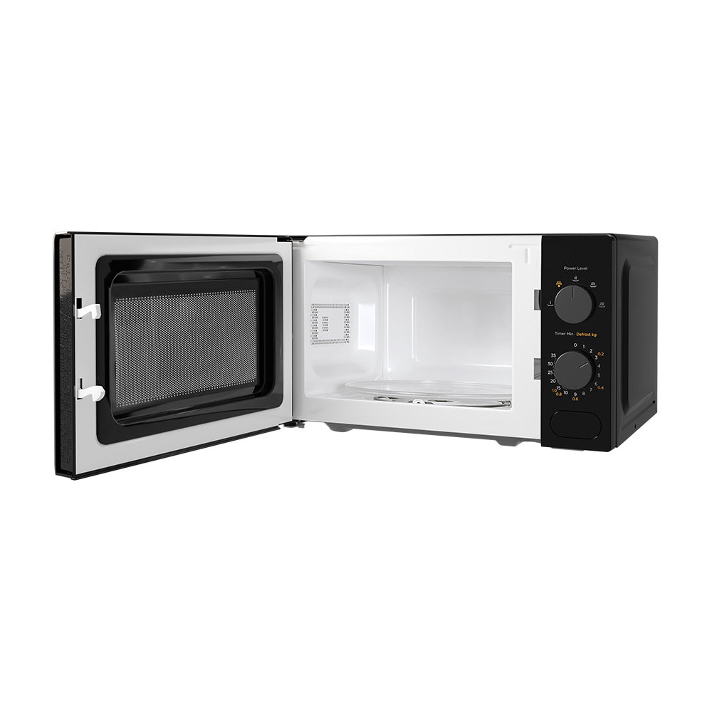 700W 20L Countertop Microwave Oven with Dual Knob