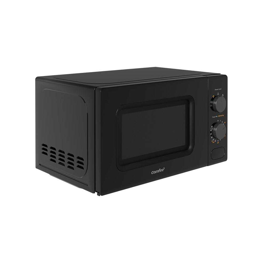 700W 20L Countertop Microwave Oven with Dual Knob