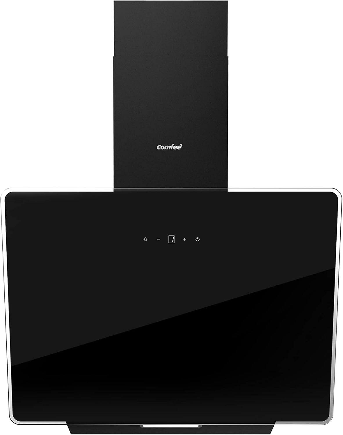 60CM Wall-mounted 3-Speed Chimney Angled Range Hood
