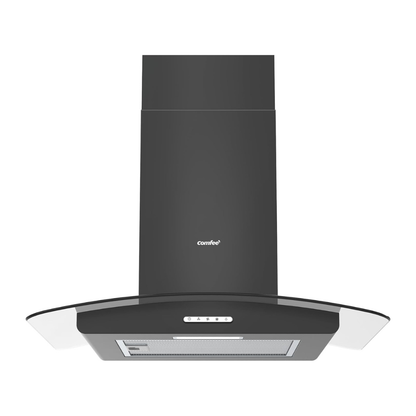 60cm Chimney Cooker Range Hood Kitchen Extractor with 3-Speed Modes