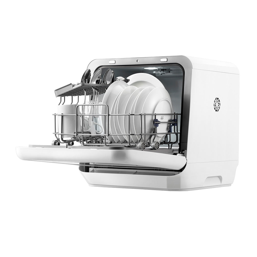 5L Countertop Dishwasher with 6 Wash Programs