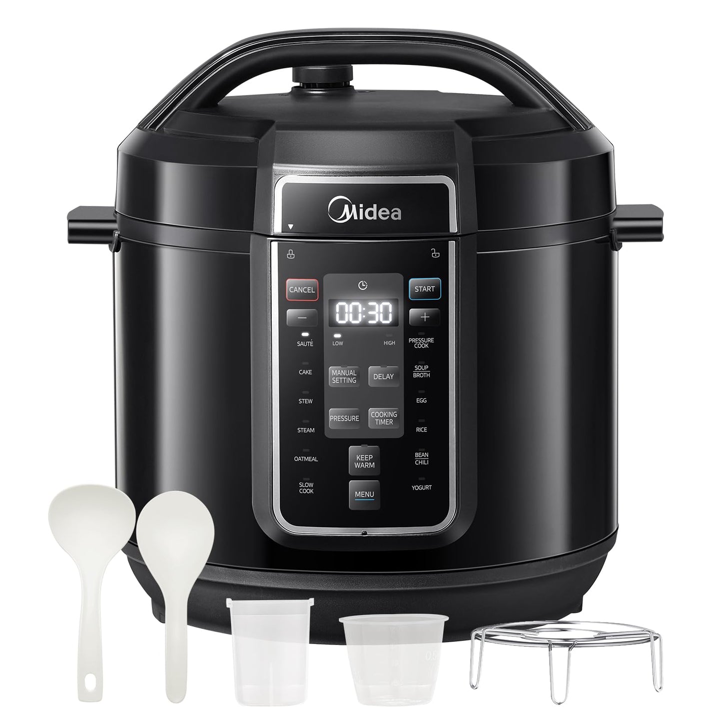 1200W Multifunctional Household Pressure Cooker with Stainless Steel Inner Pot