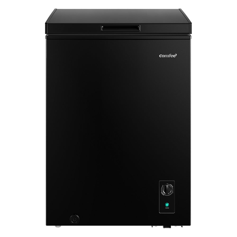 99L Freestanding Chest Freezer with Knob Temperature Control
