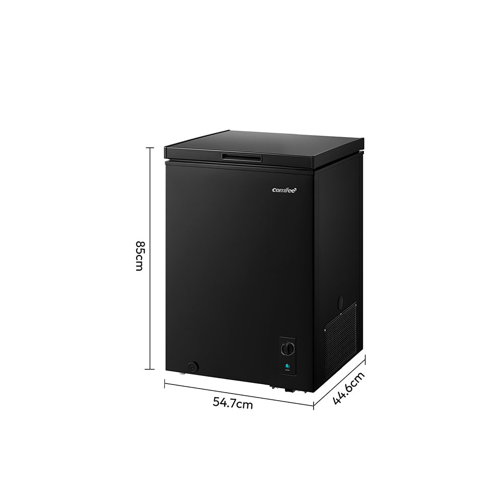 99L Freestanding Chest Freezer with Knob Temperature Control