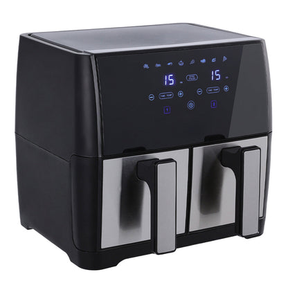 8L Dual Basket Air Fryer with Touch Screen