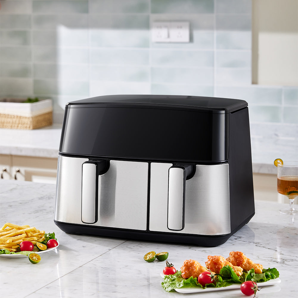 6.5L+3.5L Touch Screen Dual Basket Air Fryer