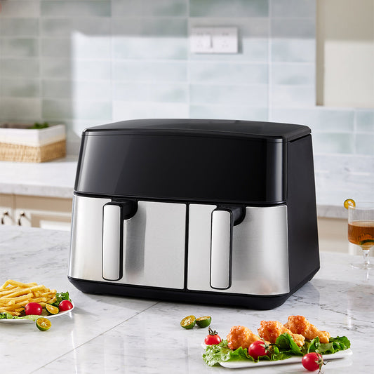 6.5L+3.5L Touch Screen Dual Basket Air Fryer