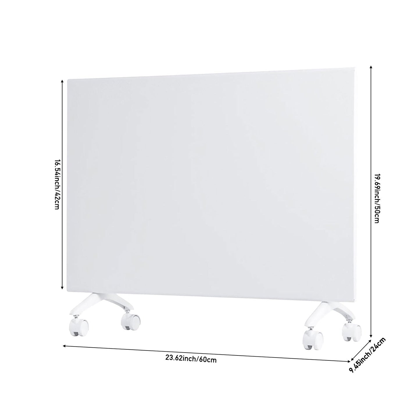 1500W Convection Heater with Smooth Casters