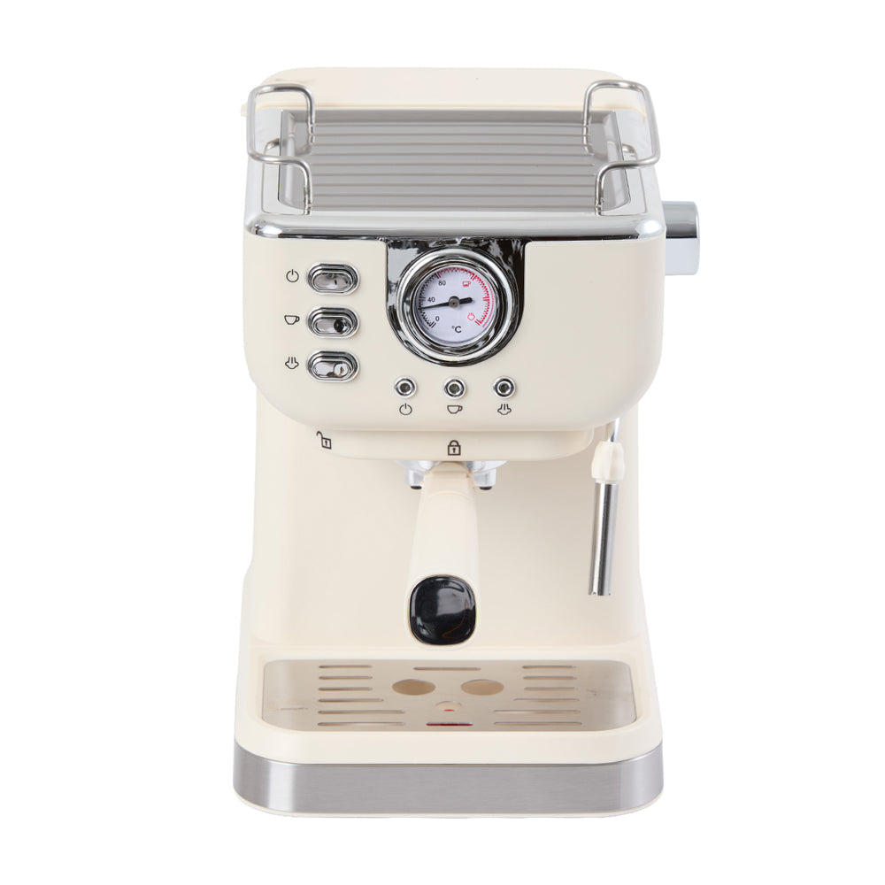 20 Bar Retro Coffee Espresso Machine with Steam Wand