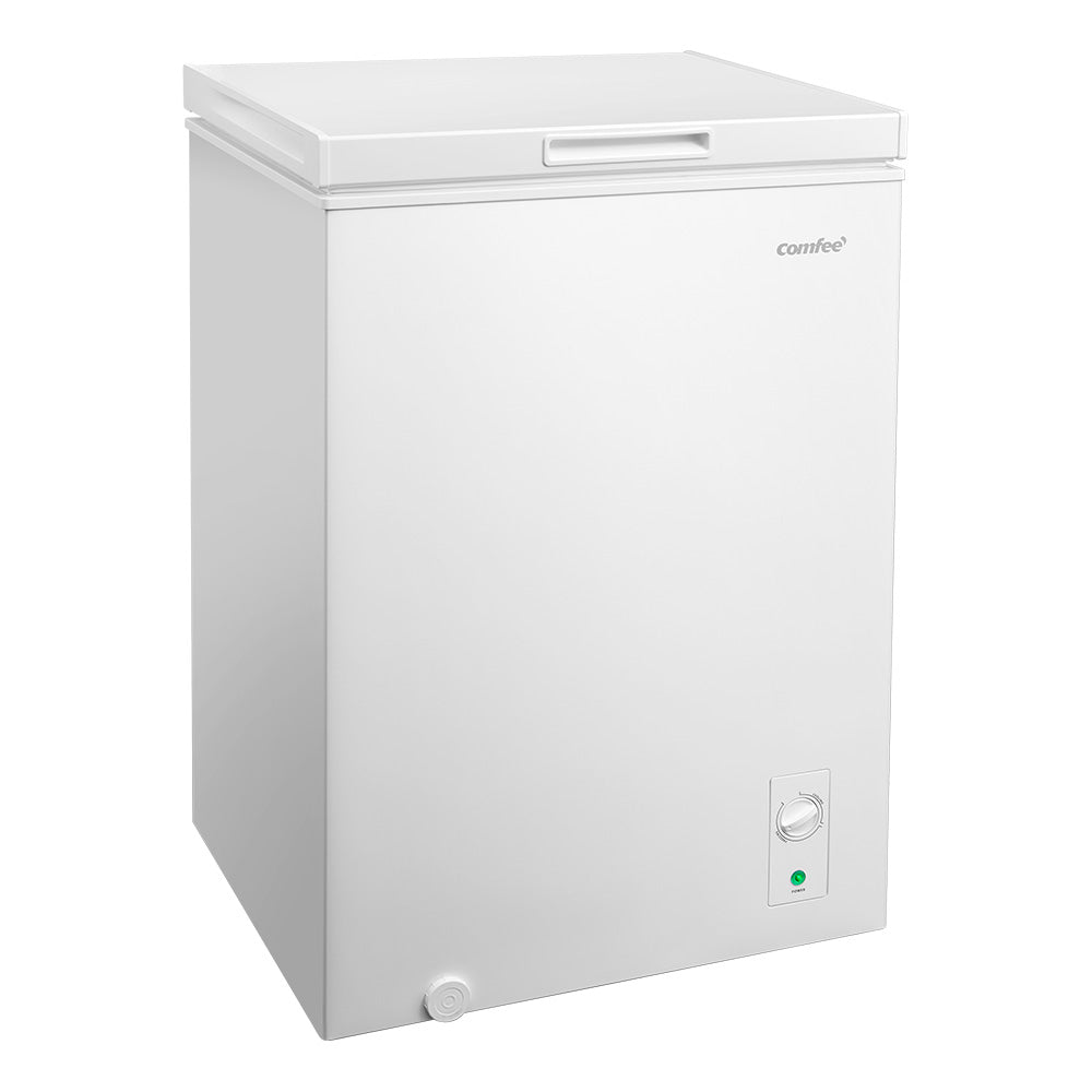 99L Freestanding Chest Freezer with Knob Temperature Control