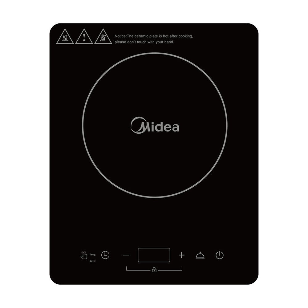 Portable Single Induction Hob with 10-level Power and Temperature Control