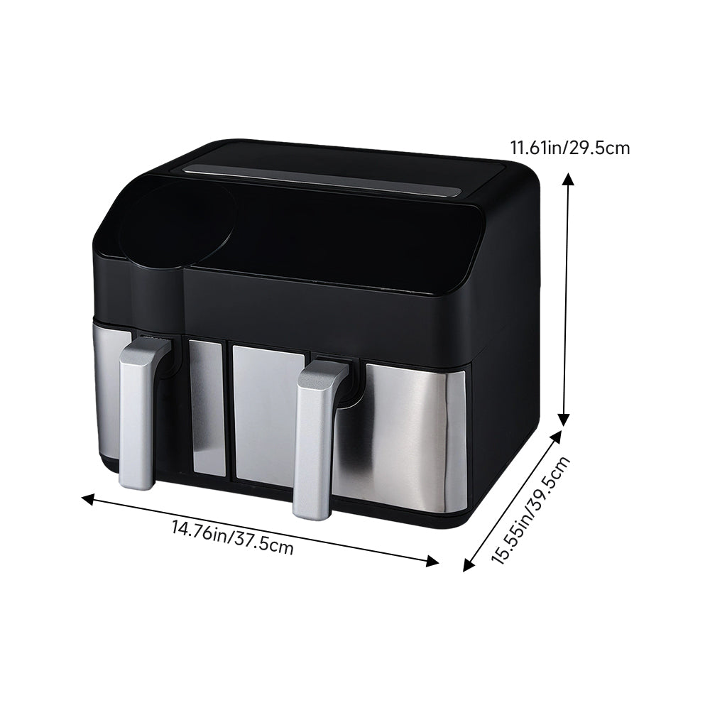 Dual Basket Air Fryer with Smart Touch Screen